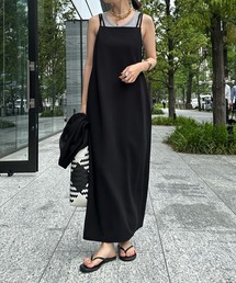 DouDou | 【リバイバルアイテム】タックジョーゼットワンピース(ワンピース)