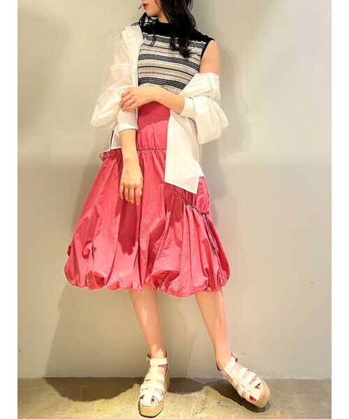 dazzlin（ダズリン）の「リブランダムアソートニットトップス（ニット/セーター・レディース・ブラック/オフホワイト/ネイビー/オレンジ・FREE）」の20枚目の写真