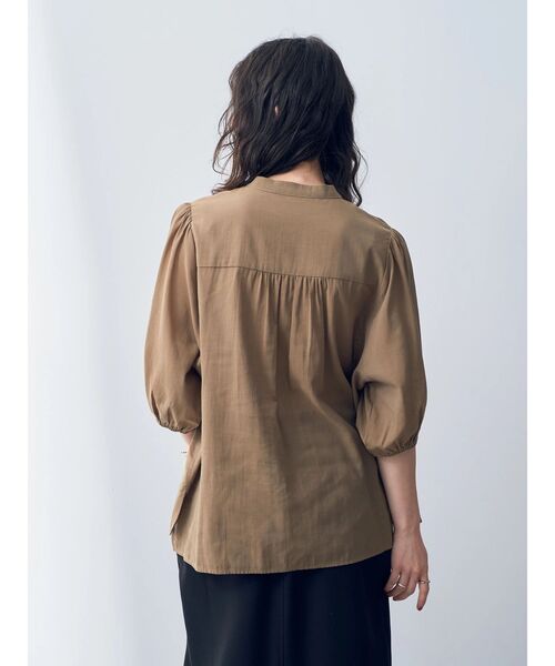 Editt by YECCA VECCA トップス Editt by YECCA VECCA tシャツ ギャザーデザインプルオーバー
