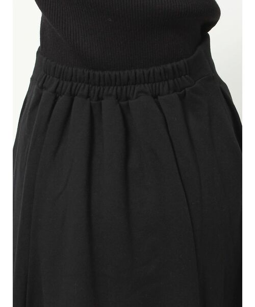 RESEXXY（リゼクシー）の「スウェットミニフレアスカート【セットアップ着用可能】（スカート・レディース・グレー/アイボリー/ブラック・FREE）」の6枚目の写真