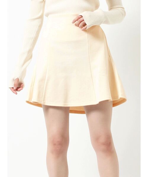 RESEXXY（リゼクシー）の「スウェットミニフレアスカート【セットアップ着用可能】（スカート・レディース・グレー/アイボリー/ブラック・FREE）」の13枚目の写真