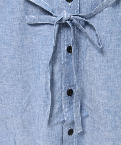 OUTLET（アウトレット）の「【Kastane】ロングシャツ（シャツ/ブラウス・レディース・ブラック/ブルー/レッド・FREE）」の15枚目の写真
