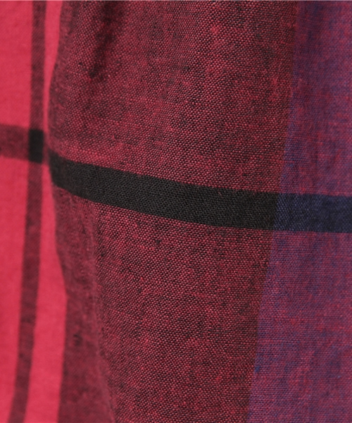 OUTLET（アウトレット）の「【Kastane】ロングシャツ（シャツ/ブラウス・レディース・ブラック/ブルー/レッド・FREE）」の9枚目の写真