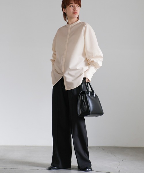 LOHEN ローヘン カーブスリーブロングTシャツ ブラック ローヘン lohen