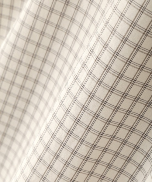 MHL.（エムエイチエル）の「GRID CHECK COTTON（シャツ/ブラウス
