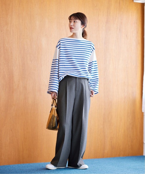 新品タグ付き☆ジャーナルスタンダード【2024SS】ベルト付きスラックス 36 JOURNAL STANDARD relume 「JOURNAL relume」 スラックス 36