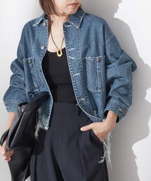JANE SMITH / JOHN SMITH | 【JANE SMITH】10oz DENIM SHORT COVER ALL JA：デニムジャケット(デニムジャケット)