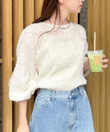 fredy emue | 【オケージョン対応】楊柳フリンジJQブラウス(シャツ/ブラウス)