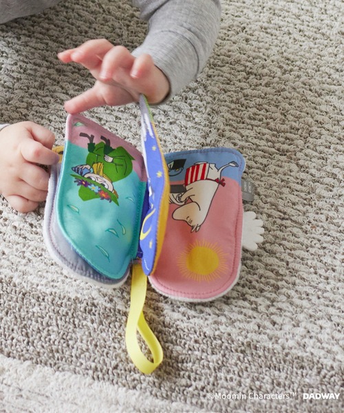 DADWAY（ダッドウェイ）の「布えほん/ﾆｮﾛﾆｮﾛ（その他ベビー用品・キッズ・ホワイト・ONE SIZE）」の4枚目の写真