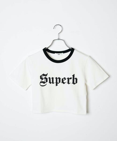 WEGO（ウィゴー）の「WEGO/リンガーロゴちびT（Tシャツ/カットソー・レディース・グリーン/マスタード/ホワイト・FREE）」の20枚目の写真