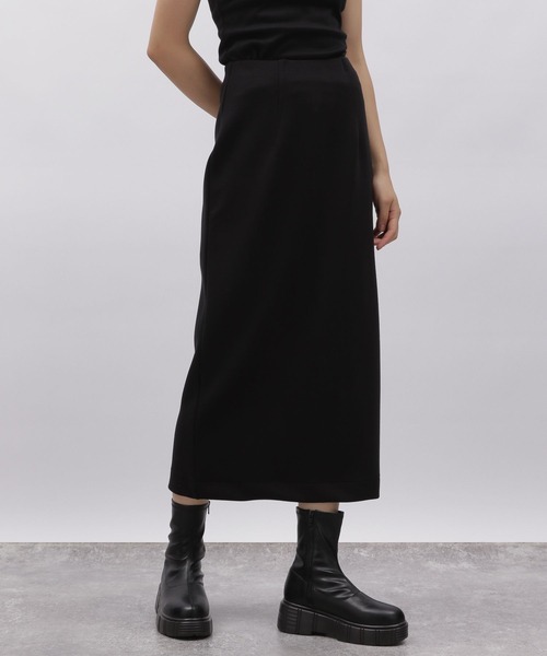 LAKOLE(ラコレ)の「ダンボールナロースカート / 972309(スカート・レディース・ブラック/モカ/グレイッシュベージュ・SMALL/MEDIUM)」の6枚目の写真