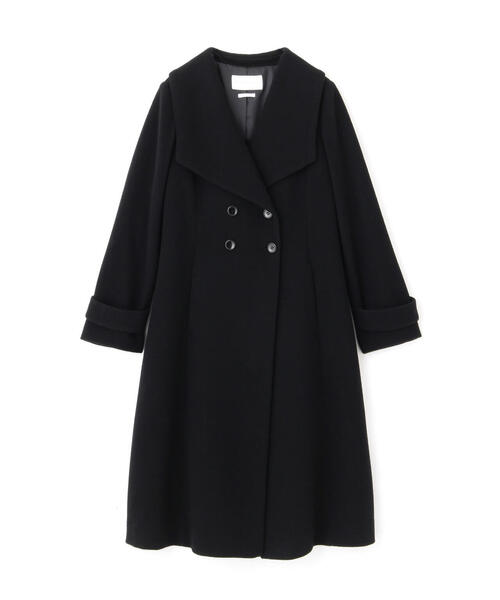 PROPORTION BODY DRESSING(プロポーションボディドレッシング)の「ビックカラーコート / 1213252001(ステンカラーコート・レディース・ブルー/ブラック/ホワイト系その他/ベージュ・SMALL/MEDIUM)」の5枚目の写真