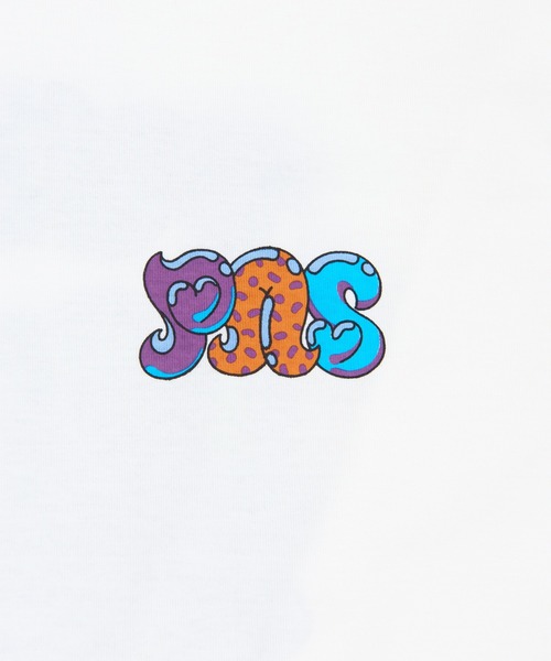 PUNYUS(プニュズ)の「GirlsビッグロンT(Tシャツ/カットソー・レディース・ホワイト/ライトグレー・3/4)」の9枚目の写真