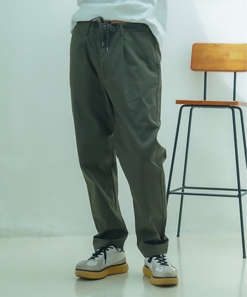 Dickies(ディッキーズ)の「【Dickies/ディッキーズ】 ツイル テーパードパンツ イージーパンツ ウエストドロスト仕様(その他パンツ・メンズ・インディゴブルー/スミクロ/ブラック/チャコールグレー/ベージュ/カーキ・MEDIUM/LARGE/X-LARGE)」の5枚目の写真