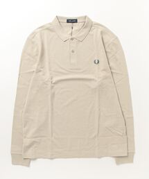FRED PERRY(tbhy[)LS PLAIN FRED PERRY SHIIRT@M6006 P04_LIGHTOYSTER(|Vc)