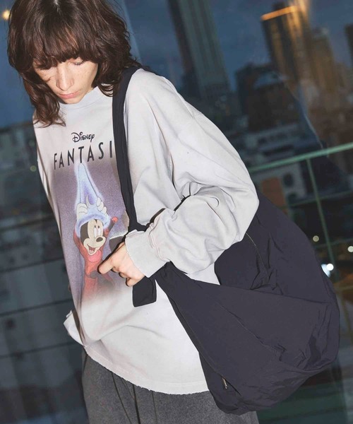 UNISEX》KONBU Nylon Shoulder “BANANA” Bag/コンブナイロンショルダー