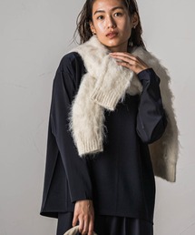 バックサテンドッキングプルオーバー