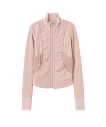 トップス SCULPTOR Shirring Zip-Up Jersey 78259316b_b_04_215.jpg