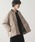 miffewi~t[j́uumiffew / ~t[ vNO COLLAR OVER DOWN JACKETi_EWPbg/R[gjvbx[W