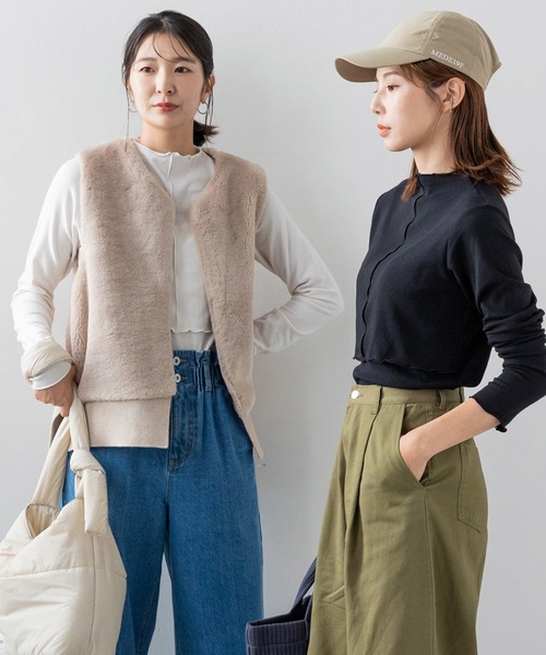 Moredde 心地いい素材の2－WAY授乳トップス（マタニティ