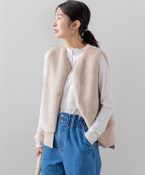 フェリシモMama（フェリシモママ）の「Ｍｏｒｅｄｄｅ　心地いい素材の２－ＷＡＹ授乳トップス（マタニティウェア/グッズ・レディース・ホワイト/ブラック・MEDIUM/LARGE/X-LARGE）」の14枚目の写真