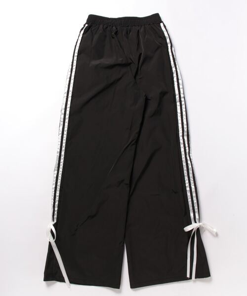 HALEY PESCA(ヘーリーペスカ)の「HALEY PESCA/ルーズデザイン リボン付きトラックパンツ(スウェットパンツ・レディース・ブラック・SMALL/MEDIUM/LARGE)」の21枚目の写真