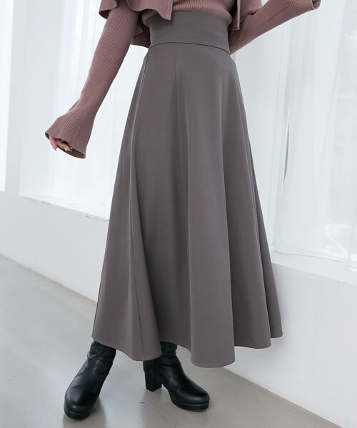 MAJESTIC LEGON(マジェスティックレゴン)の「【WEB限定アイテム】スカートにもなるフリルジャンスカ(ジャンパースカート・レディース・グレー/ブラック・SMALL/MEDIUM)」の20枚目の写真