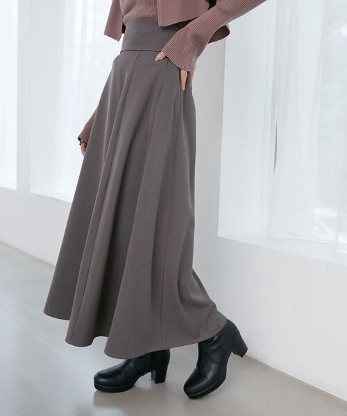 MAJESTIC LEGON(マジェスティックレゴン)の「【WEB限定アイテム】スカートにもなるフリルジャンスカ(ジャンパースカート・レディース・グレー/ブラック・SMALL/MEDIUM)」の21枚目の写真