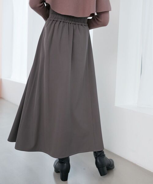 MAJESTIC LEGON(マジェスティックレゴン)の「【WEB限定アイテム】スカートにもなるフリルジャンスカ(ジャンパースカート・レディース・グレー/ブラック・SMALL/MEDIUM)」の22枚目の写真