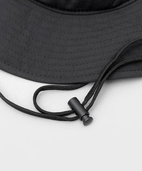 KRIFF MAYER（クリフメイヤー）の「タフタナイロン 裏ボア イヤーフラップ付き アドベンチャーハット（ハット・メンズ・ブラック・FREE）」の13枚目の写真