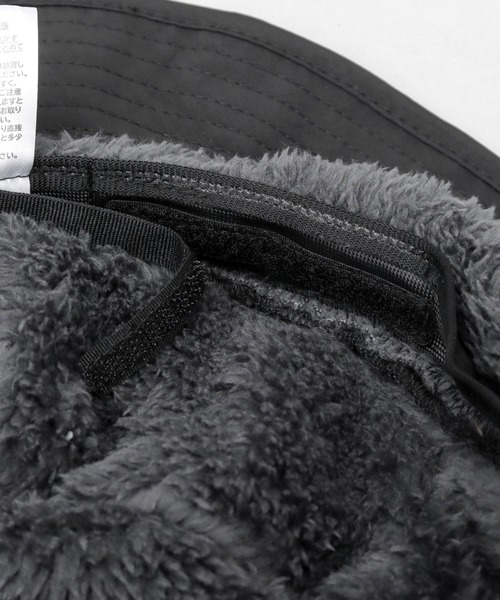 KRIFF MAYER（クリフメイヤー）の「タフタナイロン 裏ボア イヤーフラップ付き アドベンチャーハット（ハット・メンズ・ブラック・FREE）」の16枚目の写真