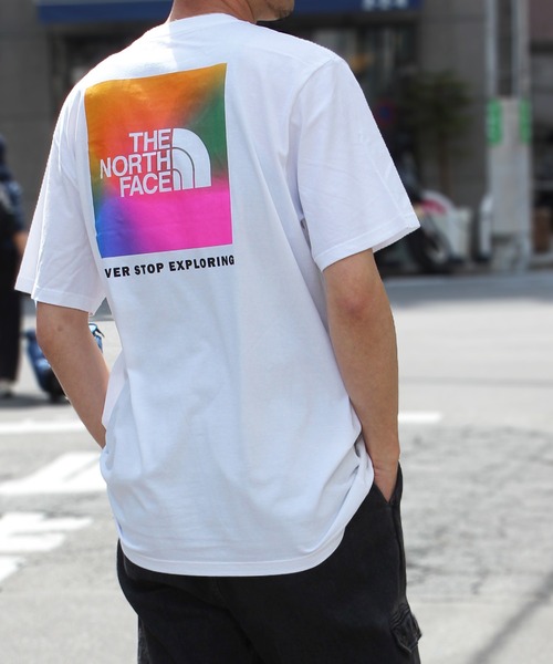 THE NORTH FACE(ザノースフェイス)の「【THE NORTH FACE】ノースフェイス S/S BOX NSE TEE ボックスロゴ Tシャツ NF0A812H(Tシャツ/カットソー・メンズ・ライム/ラベンダー/ブラック/グレー系その他/ブラック系その他/グレー/ブルー/ベージュ/ホワイト/ホワイト系その他/ブラック×ピンク/ピンク/グリーン/カーキオリーブ・XL/S/M/L)」の3枚目の写真