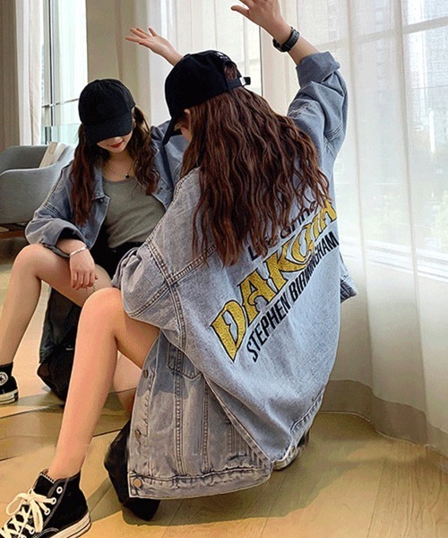 Miniministore(ミニミニストア)の「デニムジャケット レディース バックロゴ(デニムジャケット・レディース・サックスブルー・M/L/XL)」の10枚目の写真
