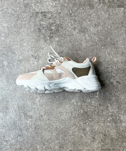 CPCM（シーピーシーエム）の「ダットスニーカー（スニーカー・レディース・アイボリー/ピンク・S/M/L）」の11枚目の写真