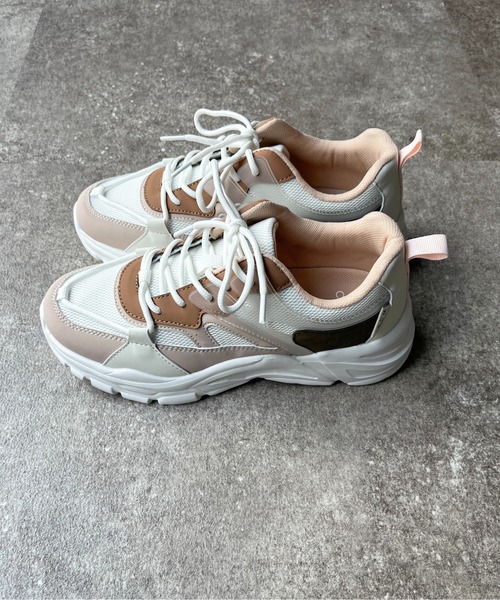 CPCM（シーピーシーエム）の「ダットスニーカー（スニーカー・レディース・アイボリー/ピンク・S/M/L）」の14枚目の写真