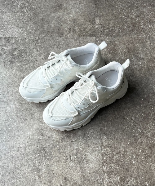 CPCM（シーピーシーエム）の「ダットスニーカー（スニーカー・レディース・アイボリー/ピンク・S/M/L）」の16枚目の写真