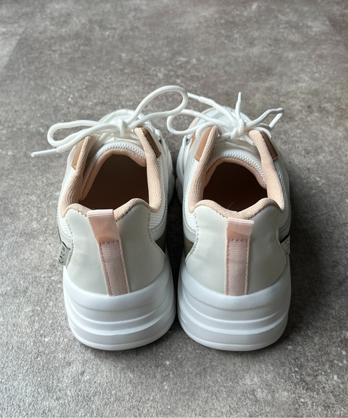CPCM（シーピーシーエム）の「ダットスニーカー（スニーカー・レディース・アイボリー/ピンク・S/M/L）」の20枚目の写真