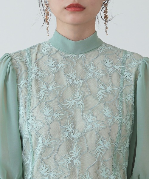 Kana（カナ）の「パフスリーブ レース マーメイドライン パーティー