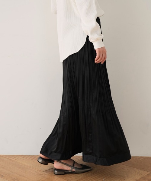 Cla STEllaR（クラステラ）の「プリーツ スカート ロング フレア（スカート・レディース・ブラック・S/M）」の22枚目の写真