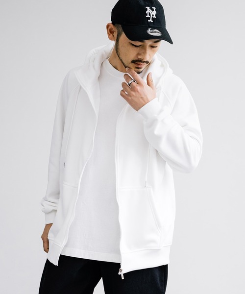 Ressaca（レサーカ）の「ハイネック裏起毛ジップアップスウェット