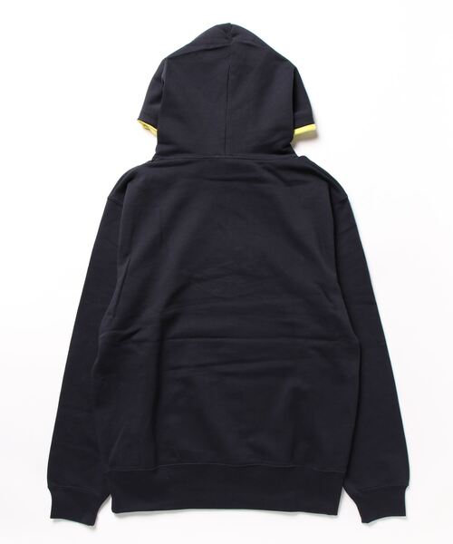 SNOOPY×OLD BETTY'S（スヌーピーカケルオールドベティーズ）の「スヌーピー【SNOOPY】Sweat Pullover Parka (THE WORLD'S柄）（パーカー・レディース・ネイビー系1・L/M）」の5枚目の写真
