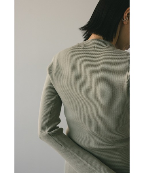 STYLEMIXER(スタイルミキサー)の「ニュアンススリーブニットトップ(ニット/セーター・レディース・アイボリー/ライトブラウン/ミント/ピンク・FREE)」の12枚目の写真