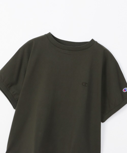 Champion（チャンピオン）の「【Champion/チャンピオン】レディース ショートスリーブTシャツ（Tシャツ/カットソー・レディース・ブルー系その他/ベージュ/ブラック/ダークグリーン系・MEDIUM/LARGE）」の14枚目の写真