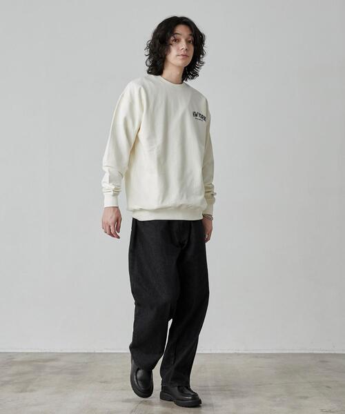 SMITH'S(スミス)の「SMITH'S(スミス)別注ロゴプリントスウェット(スウェット・メンズ・オフホワイト/グレー/ネイビー・S/M/L/XL)」の13枚目の写真