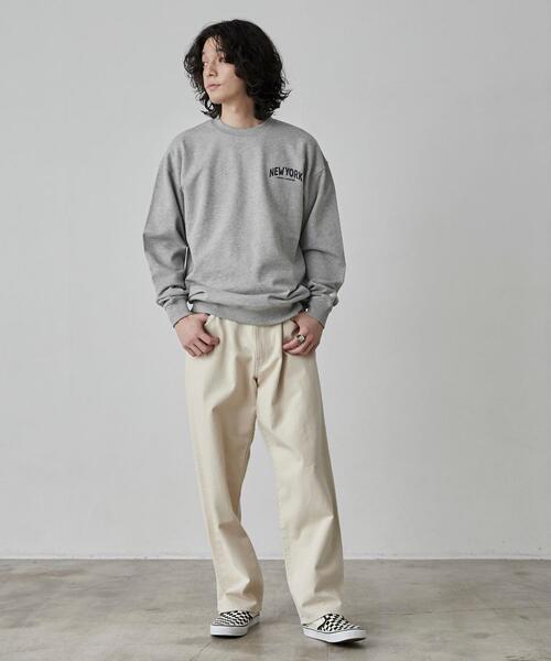 SMITH'S(スミス)の「SMITH'S(スミス)別注ロゴプリントスウェット(スウェット・メンズ・オフホワイト/グレー/ネイビー・S/M/L/XL)」の18枚目の写真