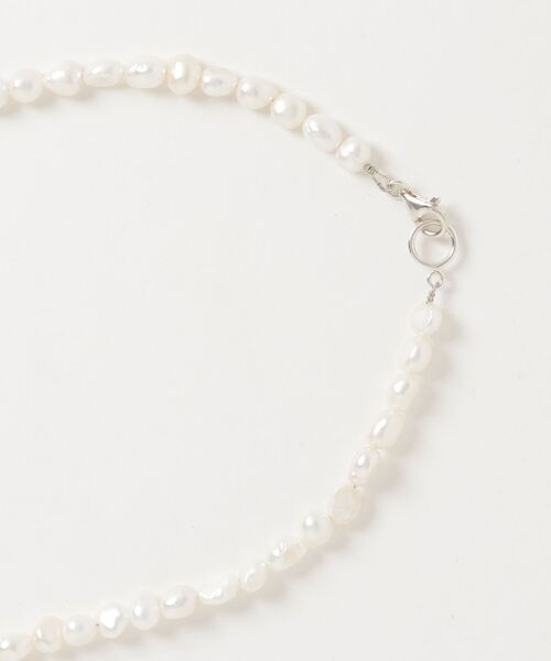 ROYAL FLASH(ロイヤルフラッシュ)の「SPARKING/スパーキング/big heart pearl necklace(ネックレス・メンズ・ホワイト・F)」の2枚目の写真