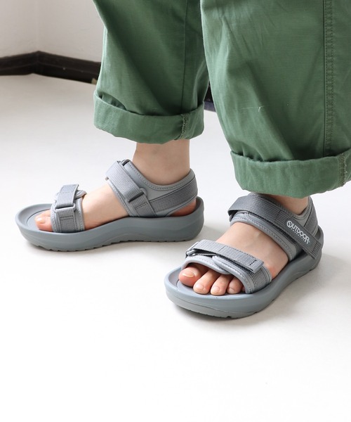 OUTDOOR PRODUCTS(アウトドアプロダクツ)の「OUTDOOR PRODUCTS / アウトドアプロダクツ スポーツサンダル(ODP 706SL)(サンダル・レディース・ホワイト/ブラック/グレー/オリーブ/ベージュ・25.0cm/24.0cm/23.0cm/22.0cm/21.0cm/28.0cm/27.0cm/26.0cm/20.0cm/19.0cm)」の3枚目の写真