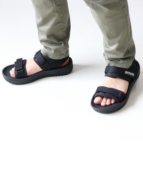 OUTDOOR PRODUCTS(アウトドアプロダクツ)の「OUTDOOR PRODUCTS / アウトドアプロダクツ スポーツサンダル(ODP 706SL)(サンダル・レディース・ホワイト/ブラック/グレー/オリーブ/ベージュ・25.0cm/24.0cm/23.0cm/22.0cm/21.0cm/28.0cm/27.0cm/26.0cm/20.0cm/19.0cm)」の1枚目の写真