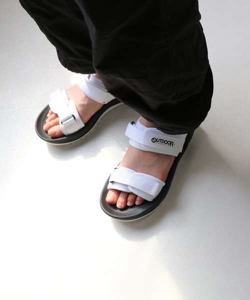 OUTDOOR PRODUCTS(アウトドアプロダクツ)の「OUTDOOR PRODUCTS / アウトドアプロダクツ スポーツサンダル(ODP 706SL)(サンダル・レディース・ホワイト/ブラック/グレー/オリーブ/ベージュ・25.0cm/24.0cm/23.0cm/22.0cm/21.0cm/28.0cm/27.0cm/26.0cm/20.0cm/19.0cm)」の18枚目の写真
