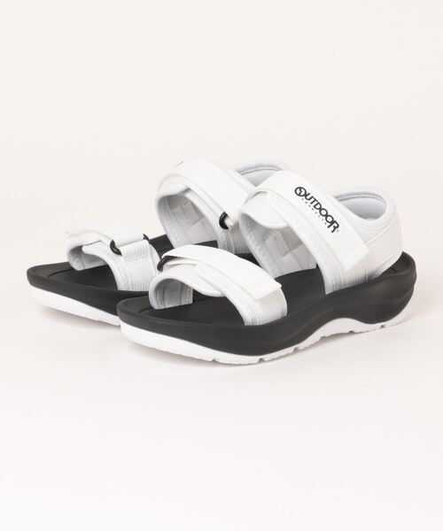 OUTDOOR PRODUCTS(アウトドアプロダクツ)の「OUTDOOR PRODUCTS / アウトドアプロダクツ スポーツサンダル(ODP 706SL)(サンダル・レディース・ホワイト/ブラック/グレー/オリーブ/ベージュ・25.0cm/24.0cm/23.0cm/22.0cm/21.0cm/28.0cm/27.0cm/26.0cm/20.0cm/19.0cm)」の11枚目の写真